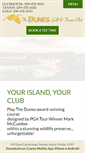 Mobile Screenshot of dunesgolfsanibel.com